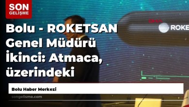Bolu – ROKETSAN Genel Müdürü İkinci: Atmaca, üzerindeki teknolojilerle dünyanın en gelişmiş seyi… Bolu – ROKETSAN Genel Müdürü İkinci: Atmaca, üzerindeki teknolojilerle dünyanın en gelişmiş seyi…