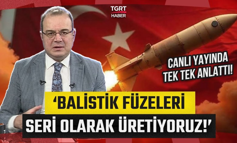 Fatih Atik Savunma Sanayisinin Kapasitesini Anlattı: Seyir Ve Balistik Füzelerimizi Üretiyoruz! Fatih Atik Savunma Sanayisinin Kapasitesini Anlattı: Seyir Ve Balistik Füzelerimizi Üretiyoruz!
