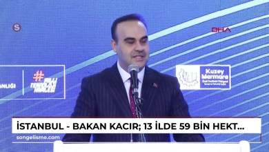 İstanbul – Bakan Kacır: 13 ilde 59 bin hektar büyüklüğünde 16 yeni sanayi yatırım alanı oluşturduk İstanbul – Bakan Kacır: 13 ilde 59 bin hektar büyüklüğünde 16 yeni sanayi yatırım alanı oluşturduk