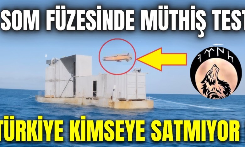 SOM FÜZESİNDEN MÜTHİŞ TEST! Türkiye Kimseye Satmama Kararı Aldı! SOM FÜZESİNDEN MÜTHİŞ TEST! Türkiye Kimseye Satmama Kararı Aldı!