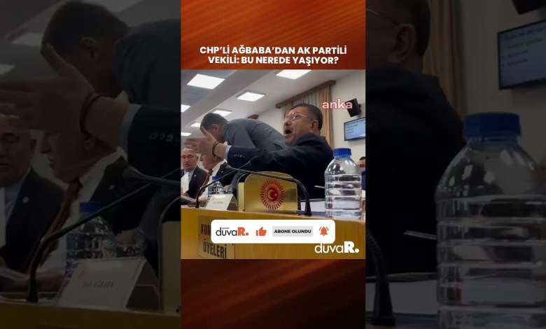 CHP’li Ağbaba’dan AK Partili vekile: Bu nerede yaşıyor? #shorts CHP’li Ağbaba’dan AK Partili vekile: Bu nerede yaşıyor? #shorts