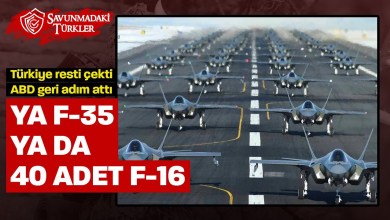 Ya F-35 ya da 40 adet F-16: Türkiye resti çekti ABD geri adım attı Ya F-35 ya da 40 adet F-16: Türkiye resti çekti ABD geri adım attı