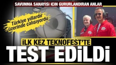 Türkiye’nin ilk milli turbofan uçak motoru TEI-TF6000 ilk kez Teknofest’te test edildi Türkiye’nin ilk milli turbofan uçak motoru TEI-TF6000 ilk kez Teknofest’te test edildi