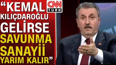 Mustafa Destici’den savunma sanayii yorumu: “Türkiye şu anda F-35’in üstünde bir uçak yapıyor” Mustafa Destici’den savunma sanayii yorumu: “Türkiye şu anda F-35’in üstünde bir uçak yapıyor”