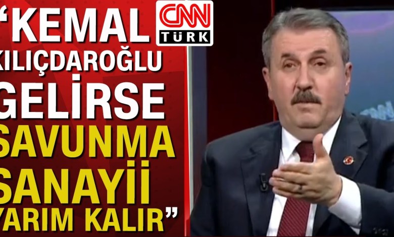 Mustafa Destici’den savunma sanayii yorumu: “Türkiye şu anda F-35’in üstünde bir uçak yapıyor” Mustafa Destici’den savunma sanayii yorumu: “Türkiye şu anda F-35’in üstünde bir uçak yapıyor”