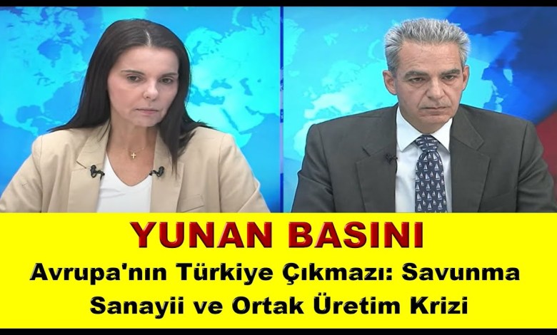 Avrupa’nın Türkiye Çıkmazı: Savunma Sanayii ve Ortak Üretim Krizi Avrupa’nın Türkiye Çıkmazı: Savunma Sanayii ve Ortak Üretim Krizi