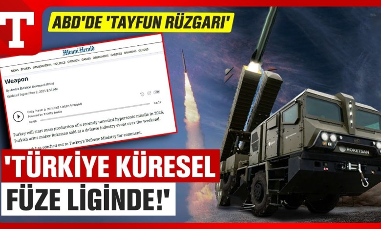 ABD Basını Tayfun Blok 4’ü Manşetine Taşıdı: Küresel Dengeleri Değiştirecek Güçte! ABD Basını Tayfun Blok 4’ü Manşetine Taşıdı: Küresel Dengeleri Değiştirecek Güçte!