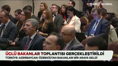 Ankara Bildirgesi İmzalandı: Türkiye, Azerbaycan ve Özbekistan Bakanları Bir Araya Geldi Ankara Bildirgesi İmzalandı: Türkiye, Azerbaycan ve Özbekistan Bakanları Bir Araya Geldi