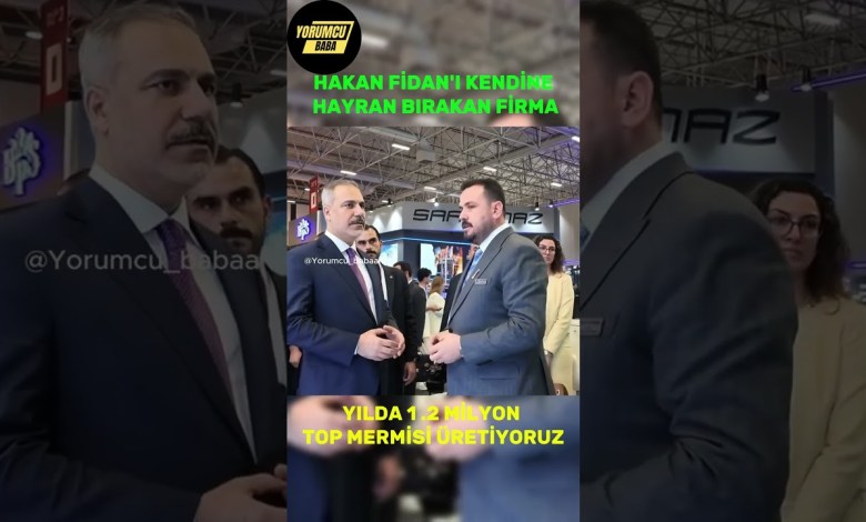 Hakan FİDAN çok şaşırdı #sondakika #idef #shortvideo Hakan FİDAN çok şaşırdı #sondakika #idef #shortvideo