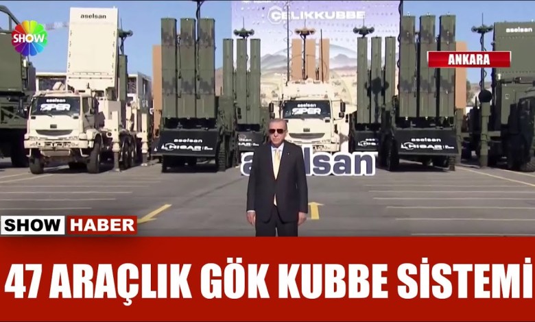 Erdoğan’dan çelik kubbe müjdesi Erdoğan’dan çelik kubbe müjdesi