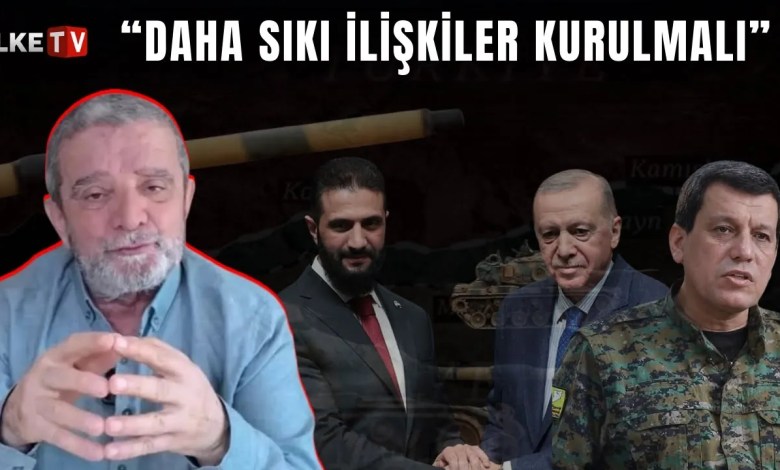 “Türkiye’nin, Suriye’deki gerçek muhatabı Kürtler” | Prof. Dr. Mümtaz’er Türköne yorumladı “Türkiye’nin, Suriye’deki gerçek muhatabı Kürtler” | Prof. Dr. Mümtaz’er Türköne yorumladı