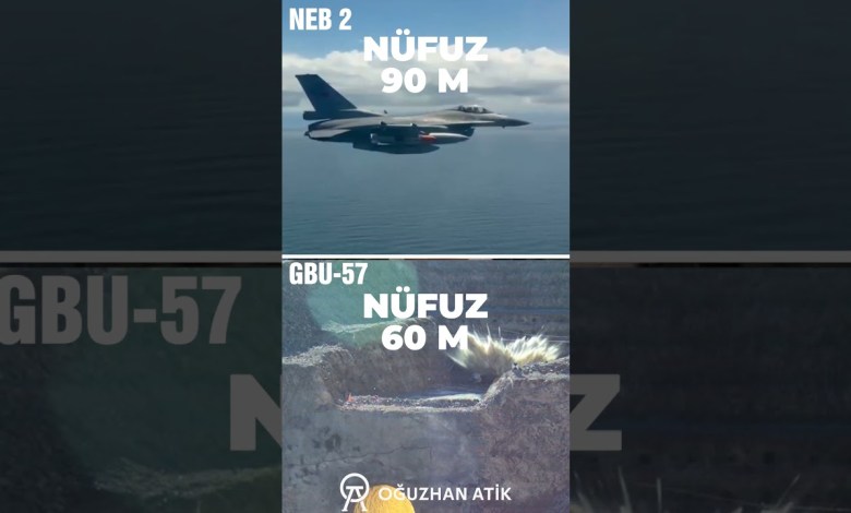 Türkiye’nin Yeni Bombasının Dünyada Eşi Yok Türkiye’nin Yeni Bombasının Dünyada Eşi Yok