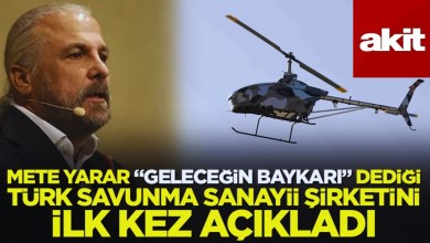 Mete Yarar Geleceğin Baykarı Dediği Türk Savunma Sanayii Şirketini İlk Kez Açıkladı! Mete Yarar Geleceğin Baykarı Dediği Türk Savunma Sanayii Şirketini İlk Kez Açıkladı!
