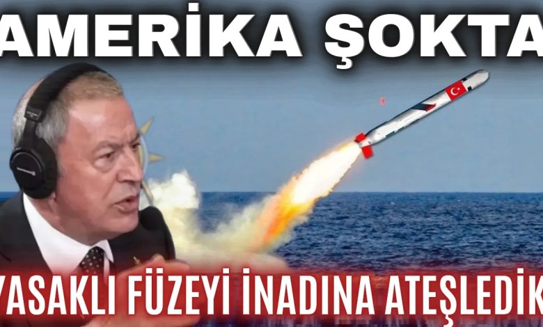 Amerika ŞOKTA-Yasaklı Füzeyi İnadına ATEŞLEDİK Amerika ŞOKTA-Yasaklı Füzeyi İnadına ATEŞLEDİK