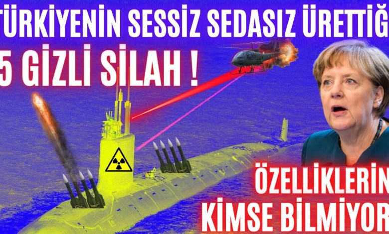 TÜRKİYENİN EN GİZEMLİ “5” SİLAH PROJESİ! ÖZELLİKLERİ KİMSEYE AÇIKLANMIYOR! SESSİZ SEDASIZ GELİYORLAR TÜRKİYENİN EN GİZEMLİ “5” SİLAH PROJESİ! ÖZELLİKLERİ KİMSEYE AÇIKLANMIYOR! SESSİZ SEDASIZ GELİYORLAR