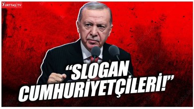 Erdoğan’dan ‘slogan cumhuriyetçileri’ çıkışı! “Cumhuriyet’e hizmet lafla değil, eserle olur!” Erdoğan’dan ‘slogan cumhuriyetçileri’ çıkışı! “Cumhuriyet’e hizmet lafla değil, eserle olur!”