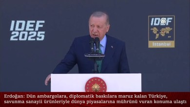 Erdoğan: Türkiye, savunma sanayii ürünleriyle dünya piyasalarına mührünü vuran konuma ulaştı Erdoğan: Türkiye, savunma sanayii ürünleriyle dünya piyasalarına mührünü vuran konuma ulaştı