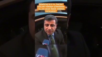 DEMİRTAŞ’IN 9 YIL ÖNCEKİ SÖZLERİ YENİDEN GÜNDEMDE: “ALLAH UZUN ÖMÜR VERİRSE YATACAĞIZ!” DEMİRTAŞ’IN 9 YIL ÖNCEKİ SÖZLERİ YENİDEN GÜNDEMDE: “ALLAH UZUN ÖMÜR VERİRSE YATACAĞIZ!”