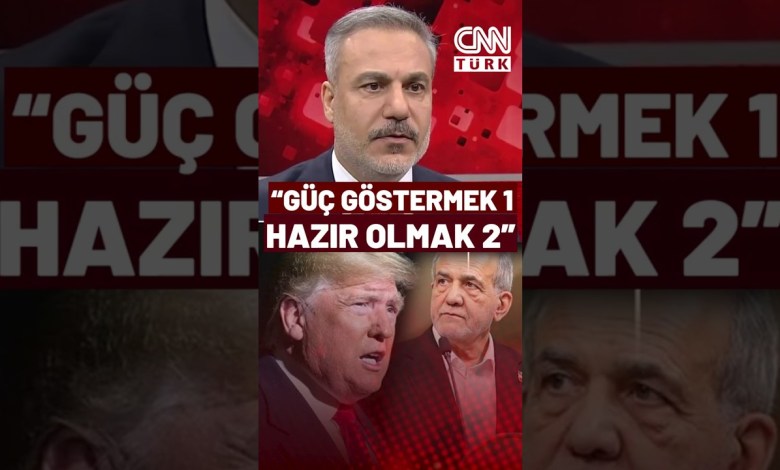 Hakan Fidan’dan ABD – İran Gerilimine İlişkin “Bu İşin Doğasında Var Güç Göstermek 1, Hazır Olmak 2” Hakan Fidan’dan ABD – İran Gerilimine İlişkin “Bu İşin Doğasında Var Güç Göstermek 1, Hazır Olmak 2”