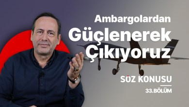 Söz Konusu 33. Bölüm – Türkiye Her Zaman Ambargolardan Güçlenerek Çıktı Söz Konusu 33. Bölüm – Türkiye Her Zaman Ambargolardan Güçlenerek Çıktı