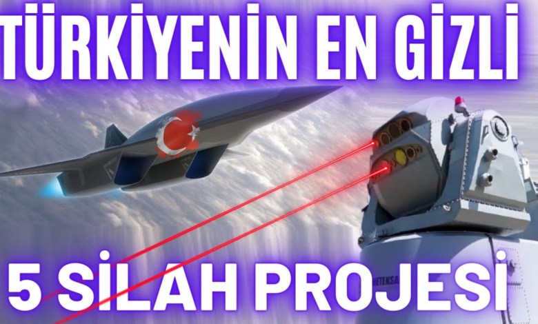 TÜRKİYE’NİN EN GİZLİ “5” SİLAH PROJESİ ! MOSSAD BU PROJELERİN PEŞİNDE ! TÜRKİYE’NİN EN GİZLİ “5” SİLAH PROJESİ ! MOSSAD BU PROJELERİN PEŞİNDE !