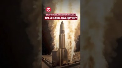 Türkiye’ye yönelen balistik füzeleri engelleyen SM-3 füzesi nedir? Türkiye’ye yönelen balistik füzeleri engelleyen SM-3 füzesi nedir?