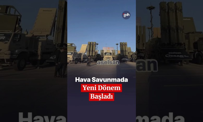 Türkiye hava savunmada yeni bir döneme geçti Türkiye hava savunmada yeni bir döneme geçti