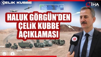 Savunma Sanayii Başkanı Haluk Görgün’den Çelik Kubbe Açıklaması Savunma Sanayii Başkanı Haluk Görgün’den Çelik Kubbe Açıklaması