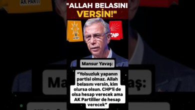Mansur Yavaş: Yolsuzluk yapanın partisi olmaz Allah belasını versin Mansur Yavaş: Yolsuzluk yapanın partisi olmaz Allah belasını versin
