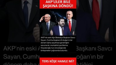 AKP’liler Bile Şaşkına Döndü! Ters Köşe Hamle Mi? AKP’liler Bile Şaşkına Döndü! Ters Köşe Hamle Mi?