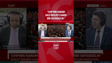 ‘CHP’nin Kararı Gazi Meclis’e Karşı Bir Saygısızlık’ #shorts ‘CHP’nin Kararı Gazi Meclis’e Karşı Bir Saygısızlık’ #shorts