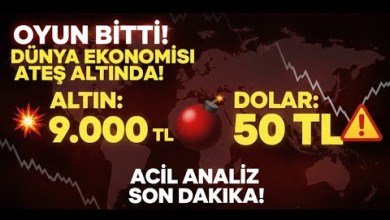 OYUN BİTTİ! Güncel Dolar TL, Altin, Borsa, Gümüş Ne olur yorumları OYUN BİTTİ! Güncel Dolar TL, Altin, Borsa, Gümüş Ne olur yorumları
