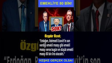 “Emekli 80 bin mi alacaktı? Kulağa masal gibi geliyor!” “Emekli 80 bin mi alacaktı? Kulağa masal gibi geliyor!”
