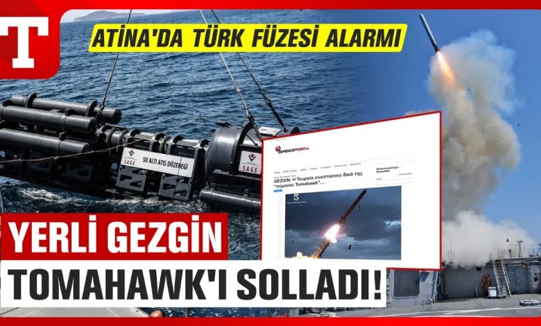 Yunan Basını Yerli Füze Gezgin’i Yazdı: ‘Türkiye kendi Tomahawk Füzesini Geliştiriyor!’ Yunan Basını Yerli Füze Gezgin’i Yazdı: ‘Türkiye kendi Tomahawk Füzesini Geliştiriyor!’