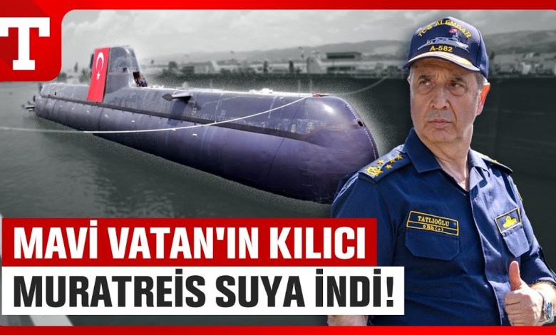 Yeni Nesil Türk Denizaltısı ‘MURATREİS’ Denize indi! Türk Donanması Derinlerden Yükseliyor! Yeni Nesil Türk Denizaltısı ‘MURATREİS’ Denize indi! Türk Donanması Derinlerden Yükseliyor!