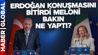 Erdoğan Meloni’nin Gözlerine Bakarak Bunları Söyledi! Erdoğan Meloni’nin Gözlerine Bakarak Bunları Söyledi!