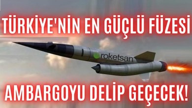 AMBARGOYU DELİP GEÇEN TÜRK FÜZESİ “GÖKHAN” TSK’NIN EN GÜÇLÜ SİLAHI OLACAK !! AMBARGOYU DELİP GEÇEN TÜRK FÜZESİ “GÖKHAN” TSK’NIN EN GÜÇLÜ SİLAHI OLACAK !!