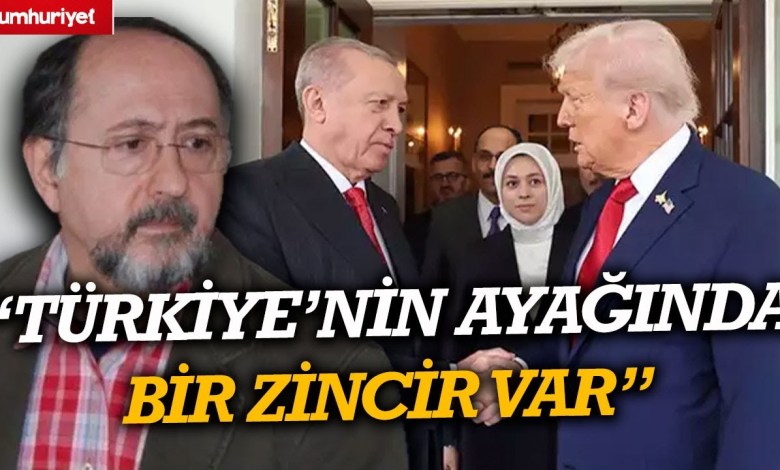 Trump-Erdoğan görüşmesinden kalanlar | Yıldızoğlu anlattı: “Türkiye’nin ayağında bir zincir var” Trump-Erdoğan görüşmesinden kalanlar | Yıldızoğlu anlattı: “Türkiye’nin ayağında bir zincir var”