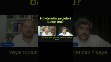 Hükümetin projeleri balon mu? Hükümetin projeleri balon mu?