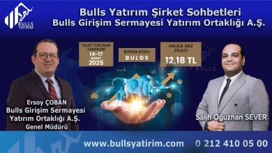 Bulls Yatırım Şirket Sohbetleri -Bulls Girişim Sermayesi Yatırım Ortaklığı A.Ş. (#BULGS) Bulls Yatırım Şirket Sohbetleri -Bulls Girişim Sermayesi Yatırım Ortaklığı A.Ş. (#BULGS)