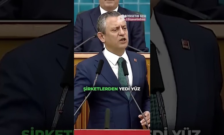 # Özgür Özel 701 Milyar Liralık Büyük Vergi Skandalını Tek Tek İfşa Etti! #Shorts # Özgür Özel 701 Milyar Liralık Büyük Vergi Skandalını Tek Tek İfşa Etti! #Shorts