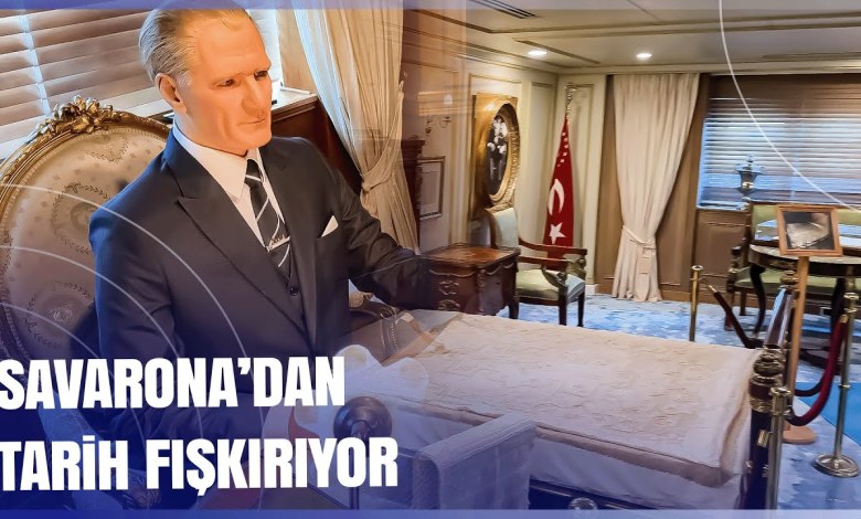 Savarona’dan Tarih Fışkırıyor Savarona’dan Tarih Fışkırıyor