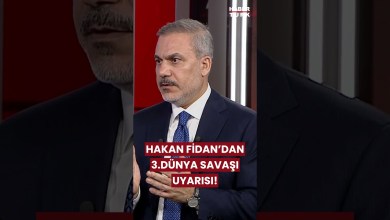 3. Dünya Savaşı artık ufukta mı? Dışişleri Bakanı Hakan Fidan anlattı #shorts #hakanfidan #haber 3. Dünya Savaşı artık ufukta mı? Dışişleri Bakanı Hakan Fidan anlattı #shorts #hakanfidan #haber