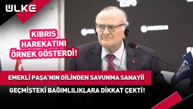 Emekli Paşa’nın Dilinden Türk Savunma Sanayii’nin Geldiği Nokta! Kıbrıs Harekatı’nı Örnek Gösterdi Emekli Paşa’nın Dilinden Türk Savunma Sanayii’nin Geldiği Nokta! Kıbrıs Harekatı’nı Örnek Gösterdi