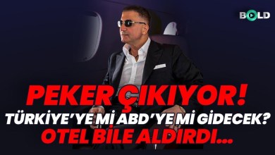 PEKER ÇIKIYOR! OTEL BİLE ALDIRDI…TÜRKİYE’YE Mİ ABD’YE Mİ GİDECEK? PEKER ÇIKIYOR! OTEL BİLE ALDIRDI…TÜRKİYE’YE Mİ ABD’YE Mİ GİDECEK?
