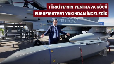 Türkiye’nin yeni hava gücü Eurofighter’ı yakından inceledik Türkiye’nin yeni hava gücü Eurofighter’ı yakından inceledik