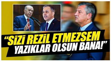 “SİZİ REZİL ETMEZSEM YAZIKLAR OLSUN BANA!” Özgür Özel’den Ali Yerlikaya ve Erdoğan’a şok sözler! “SİZİ REZİL ETMEZSEM YAZIKLAR OLSUN BANA!” Özgür Özel’den Ali Yerlikaya ve Erdoğan’a şok sözler!