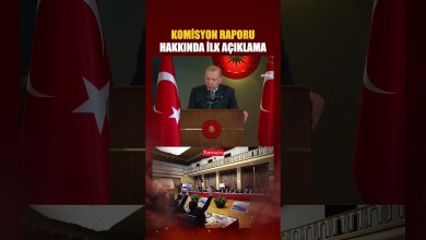 Cumhurbaşkanı Erdoğan’dan komisyon raporu hakkında açıklama! Cumhurbaşkanı Erdoğan’dan komisyon raporu hakkında açıklama!