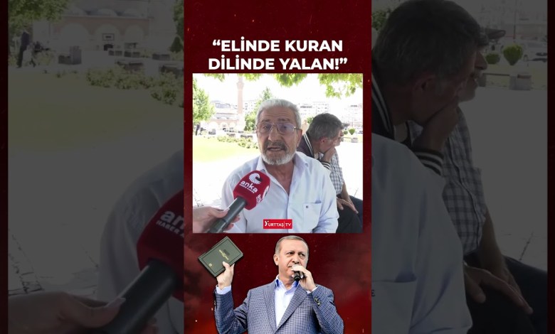 Sivaslı emekliden iktidarı topa tuttu: Elinde Kuran dilinde yalan! Bu yönetimden kurtulmamız lazım! Sivaslı emekliden iktidarı topa tuttu: Elinde Kuran dilinde yalan! Bu yönetimden kurtulmamız lazım!