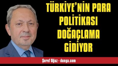 ŞEREF OĞUZ: TÜRKİYE’NİN PARA POLİTİKASI DOĞAÇLAMA GİDİYOR – SESLİ KÖŞE YAZISI ŞEREF OĞUZ: TÜRKİYE’NİN PARA POLİTİKASI DOĞAÇLAMA GİDİYOR – SESLİ KÖŞE YAZISI